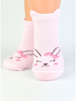 Noviti SB019 M2 Dievčenské ponožky s králikom 0-18 mesiacov