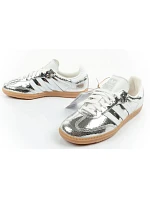 Adidas dámske športové topánky Samba OG silver tenisky módne kožené dámske Adidas dámske športové topánky Samba OG silver tenisky módne kožené dámske