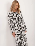 LK SK šaty 509797.27 biela a čierna