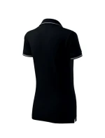 Jednofarebné polo tričko Perfection čierne