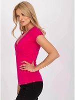 Dámske tričko RV TS 5636.03X vo farbe fuchsiová – FeelGood Dámske tričko RV TS 5636.03X vo farbe fuchsiová – FeelGood