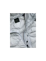 Pánska péřová bunda PEAK PERFORMANCE M Helium Down Hybrid Hood, sivá Pánska péřová bunda PEAK PERFORMANCE M Helium Down Hybrid Hood, sivá