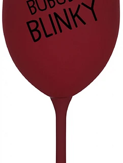 BUBUBUBLINKY - burgundský pohár na víno 350 ml