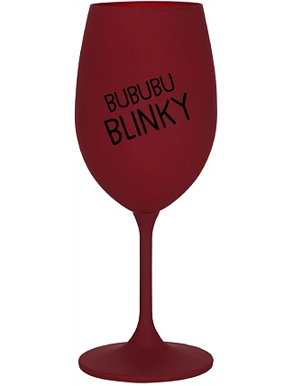BUBUBUBLINKY - burgundský pohár na víno 350 ml