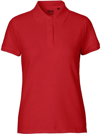 Neutral O 22980 Dámske polo tričko z bio bavlny 77.2280 červené Neutral O 22980 Dámske polo tričko z bio bavlny 77.2280 červené