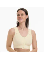 Kompresná podprsenka Valencia obojstranná, zapínanie vpredu 1194X champagne - Anita Care