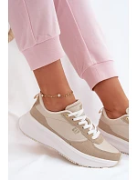 Dámske tenisky na platforme GAP PENELOPE GPW6155300049 Beige Dámske tenisky na platforme GAP PENELOPE GPW6155300049 Beige