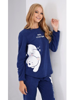 Dámske pyžamo dlhé Ľadový medveď