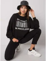 Mikina EM BL 536/1U.84P čierna