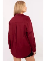 Košeľa s dlhým rukávom model 204357 Taliansko Moda