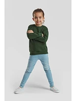 Fruit of the Loom Classic Kids Set-In Sweat Detská mikina 16.2041 vintage heather navy