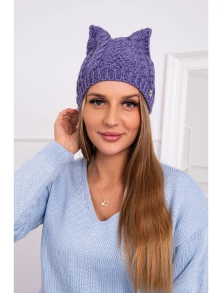 Rabbid fleecová čiapka K237 svetlo fialová