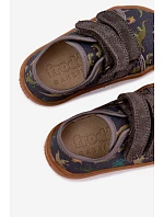 Detské barefootové papuče Dinozaury Froddo Canvas G1700440-31, šedé Detské barefootové papuče Dinozaury Froddo Canvas G1700440-31, šedé