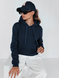 Dámska mikina BASIC navy blue BY0561