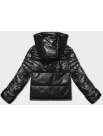 Dámska krátka bunda Oversize Black (5M3193-392)