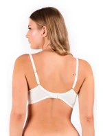 Dámska podprsenka Perla A143 cream - Samanta Dámska podprsenka Perla A143 cream - Samanta