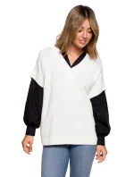 Dámska vesta BK076 ecru - BEwear Dámska vesta BK076 ecru - BEwear