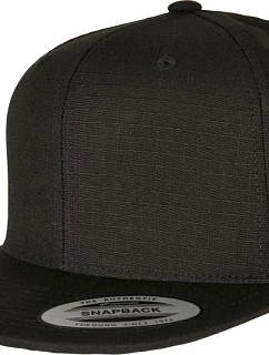 Flexfit 6089PS 6-panelová snapbacková čiapka s držiakom na pero 55.89PS čierna