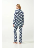 Vamp - Pyžamo na gombíky 21432 - Vamp