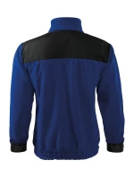 Bunda Hi-Q fleece unisex royal blue 05 (štítok značky)