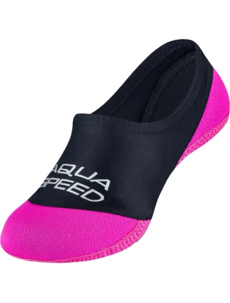 Čiernofialové plavecké ponožky Neo 177 - Aqua Speed Čiernofialové plavecké ponožky Neo 177 - Aqua Speed