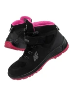 Detská treková obuv HJZ21-JOBMW251 black - 4F