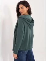 Mikina D68450M01066D1 tmavozelená Mikina D68450M01066D1 tmavozelená