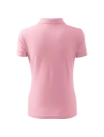 Dámske tričko Pique Polo pink