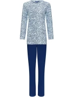 Dámske pyžamo 20232-160-2 modré so vzorom - Pastunette