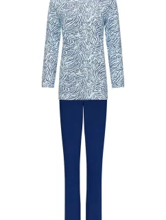 Dámske pyžamo 20232-160-2 modré so vzorom - Pastunette