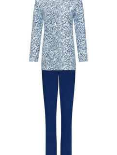 Dámske pyžamo 20232-160-2 modré so vzorom - Pastunette