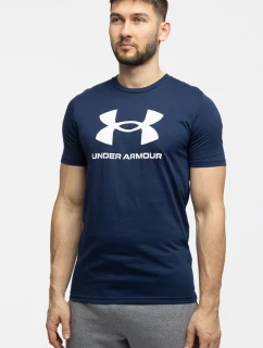 Pánske tričko 1382883 408 Tmavomodrý vzor - Under Armour