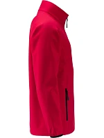 Daiber JN 1130 Pánska dvojvrstvová promo softshellová bunda 02.1130 červená/čierna