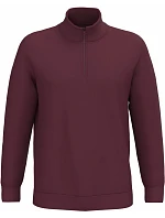 Kariban K 478 Mikina s 1/4 zipsom 20.K478 vínová