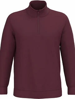 Kariban K 478 Mikina s 1/4 zipsom 20.K478 vínová