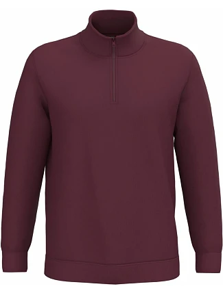 Kariban K 478 Mikina s 1/4 zipsom 20.K478 vínová