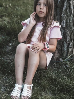 Sandałki Gladiatorki Dziecięce Zapinane Na Rzep Multikolor Radovia