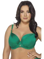 Dámska plavková podprsenka SK-182 Tmavo zelená - Ava