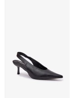 Lodičky s ihlovým podpätkom model 209438 Krok vo veľkom štýle Lodičky s ihlovým podpätkom model 209438 Krok vo veľkom štýle