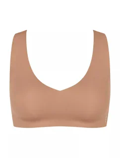 Dámska podprsenka ZERO Feel 2.0 Bralette - BROWN - hnedá 00CM - SLOGGI