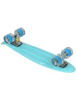 Plastový skateboard 22" Led Enero modrý 1007366 Plastový skateboard 22" Led Enero modrý 1007366
