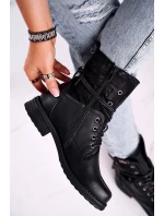 Dámske členkové topánky Black Perfecto Dámske členkové topánky Black Perfecto