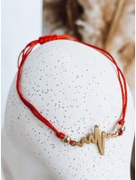 Náramok HEARTBEAT červený FashionStreet LY0086 Náramok HEARTBEAT červený FashionStreet LY0086