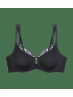 Dámska podprsenka Wild Gardenia Florale W01 - BLACK - čierna 0004 TRIUMPH