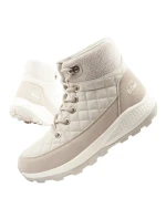 Lee Cooper dámske zimné športové topánky zimné trekkingové zateplené krémové dámske z eko kože