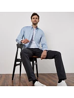 Kustom Kit KK 105 (18,5–23) Košeľa Oxford s dlhým rukávom 43.105X striebornosivá Kustom Kit KK 105 (18,5–23) Košeľa Oxford s dlhým rukávom 43.105X striebornosivá