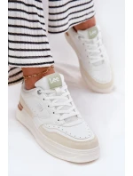 Dámske tenisky na platforme LEE EMMA WOMEN LOW 50251014.04L Beige