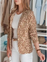 Dámska bunda do pása MARABELL beige FashionStreet PY0127 Dámska bunda do pása MARABELL beige FashionStreet PY0127