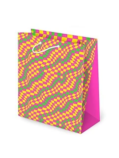 Tlapka T-2L SET 152 Fluo Chekerboard bag