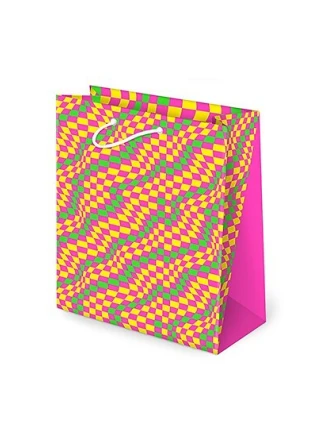 Tlapka T-2L SET 152 Fluo Chekerboard bag